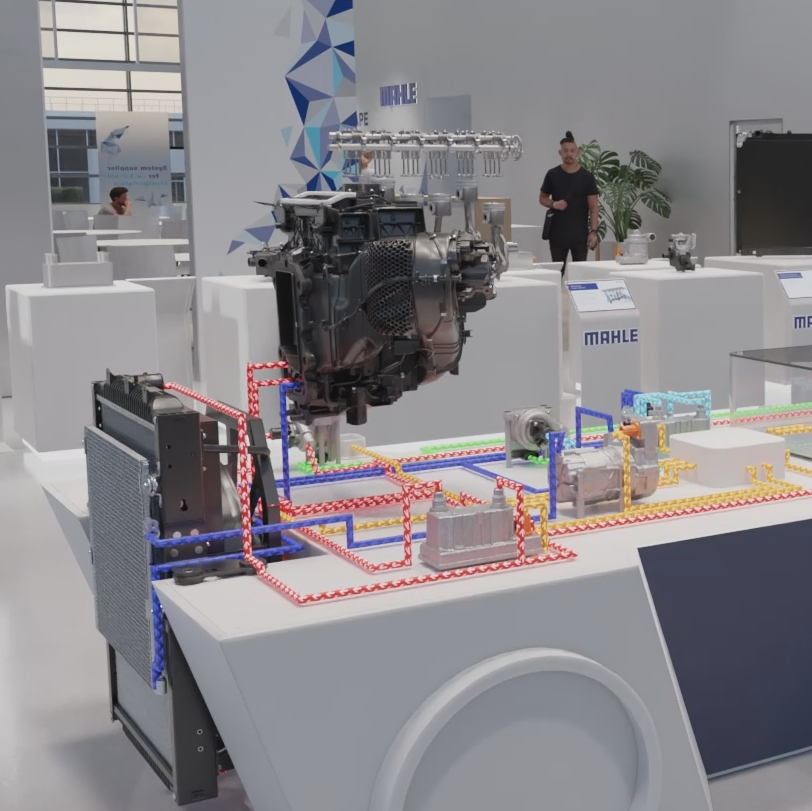 Mahle Highlightexponat auf der IAA Transportation 2022